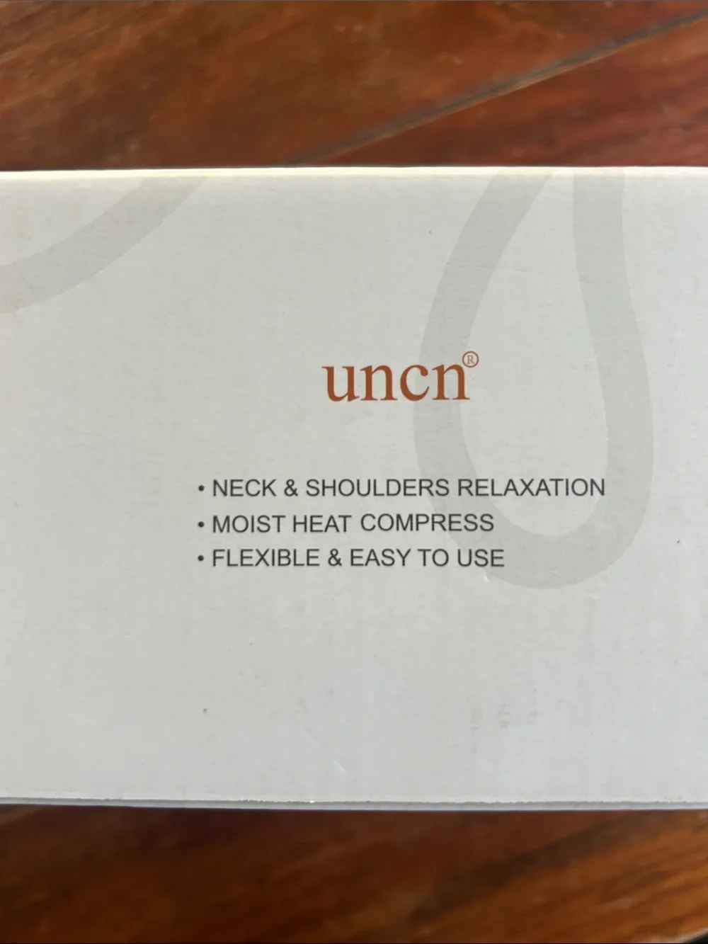 NWT Microwavable Neck Wrap - gray
